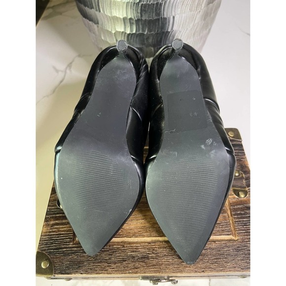 Steve Madden Quilted Stiletto Booties in Black - Picture 12 of 12